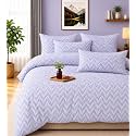 NEW LEAF Cotton Fitted King Bedsheets with