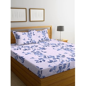 NEW LEAF Premium Cotton Elastic Fitted Bedsheets