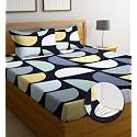 NEW LEAF Premium Cotton Elastic Fitted Bedsheets