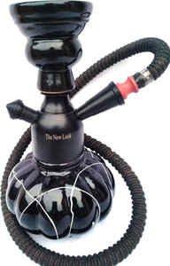 the new look original 10 inch glass hookah black