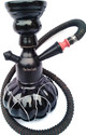 The New Look Original 10 inch Glass Hookah (Black)