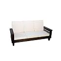 Solid Sheesham Wood Sofa Set 3 Seater