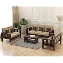 Solid Sheesham Wooden 7 Seater Sofa Set