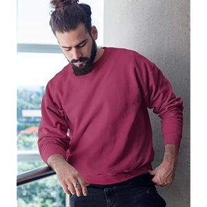 New Men Modern Long Sleeve Sweatshirt Lightweight