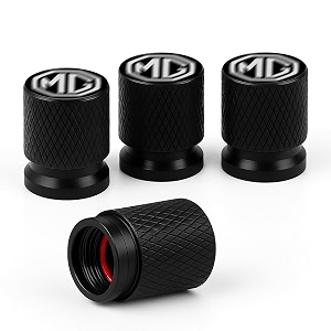 New Metal Tyre Valve Caps Set of