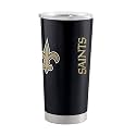 New Orleans Saints NFL 20oz Stainless Steel Insulated Tumbler, Slider Lid
