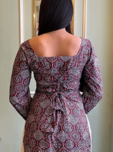 New RJP Craft Casual Printed Women Maroon