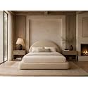 New Round Bed Upholstered Bed Frame Washable