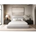New Round Bed Upholstered Bed Frame Washable