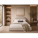 New Round Bed Upholstered Bed Frame Washable