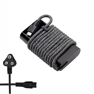 new slim hp 65w usb c laptop charger replacement for hp spectre x360 envy chromebook elitebook x360 pavilion elite x2 travel type c power cord ac adapter