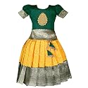 New South Indian Traditional Pattu Pavadai Tapeta