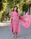 NEW STYLISH Floral Print Kurta TrouserPant 
