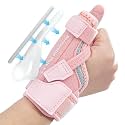CURECARE Thumb Brace, New 2 in 1 Thumb Spica Splint Right &amp; Left Hand (M/L)