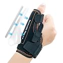 CURECARE Thumb Brace, New 2 in 1 Thumb Spica Splint Right &amp; Left Hand (S/M)