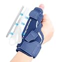 CURECARE Thumb Brace, 2 in 1 Thumb Spica Splint Right&amp; Left Hand (S/M,Navy)