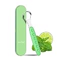 New Version Tongue Scraper Cleaner for Adults &amp; Kids, Medical Grade Metal Tongue Brushes Set for Fresh Breath Dental Eliminate Bad Breath in Seconds (Green)