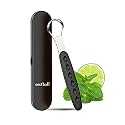 New Version Tongue Scraper Cleaner for Adults &amp; Kids, Medical Grade Metal Tongue Brushes Set for Fresh Breath Dental Eliminate Bad Breath in Seconds (Black)