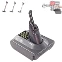 New Version V8 V7 Battery Adapter for Makita 18V Battery Convert to Replace for Dyson V8 V7 Battery, Work for Dyson V8/7 Series Vacuum Cleaners V8/7 Animal V8/7 Absolute V8/7 Motorhead