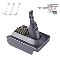 New Version V8 V7 Battery Adapter for Milwaukee M-18 18V Battery Convert to Replace for Dyson V8 V7 Battery Work for Dyson V8/7 Vacuum Cleaners V8/7 Animal V8/7 Absolute V8/7 Motorhead