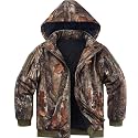 NEW VIEW Kids Camo Hunting Clothes Silent, Youth Hunting Jacket for Cold Winter, Camouflage Hunting Coat for Boys &amp; Girls