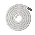 NEW WARE® 3 Meter PVC Washing Machine Inlet Pipe | Semi Automatic Water Inflow Hose & AC Drain Pipe Extension | Flexible Leak Proof Durable Water Supply Hose White Pack of 1 for Home Use Kit