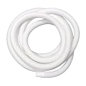 NEW WARE® 3 Meter Washing Machine Outlet Hose Pipe | Universal Drain & Extension Pipe for Fully & Semi Automatic Machines | Flexible Leak Proof Durable Water Discharge Pipe Easy Install Kit for Home