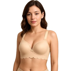 Womens Maternity Feeding Bra Front Open Snap