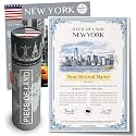 New York Premium Gifts for Women an Men | Real Piece of New York | Highly Unique New York Themed Gifts | Personalised Certificate | USA Gift Ideas | New York Christmas Gifts