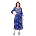 NEW4U Women39s Sequin Zari Embroidery Printed Naira