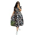 NEW4U Women Printed Rayon Anarkali Kurta for