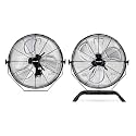 NewAir 20" 2-in-1 Floor or Wall Mount Fan, Outdoor Fan for Patios