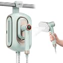 Newbealer 2In1 Pro Station Iron, 1550W Turbo Steam, 1.2L Tank (Green)