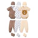 Newborn Baby Clothes Unisex Baby Layette Set Infant Romper Outfit 0-12M