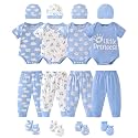 Newborn Baby Clothes Unisex Baby Layette Set Infant Romper Outfit 0-12M