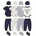 Newborn Baby Clothes Unisex Baby Layette Set Infant Romper Outfit 0-12M