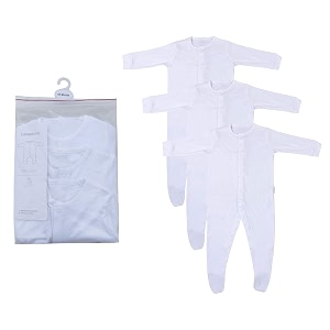 newborn baby front open long sleeve 100 cotton unisex sleep suitromper