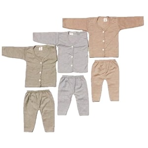 Newborn Baby Winter Thermal Set Front Open