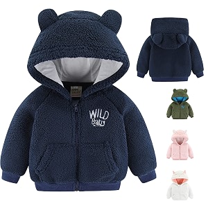 Newborn Infant Baby Boys Girls Cartoon Fleece