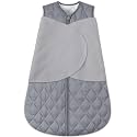 BSTOPPT Newborn Sleep Sack Baby Swaddle,3-Way Adjustable Wearable Blanket,Swaddling Sleeping Bag,TOG 2.5 (Gray, 3-6 Months)