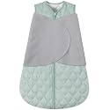BSTOPPT Newborn Sleep Sack Baby Swaddle,3-Way Adjustable Wearable Blanket,Swaddling Sleeping Bag,TOG 2.5 (Green, 0-3 Months)