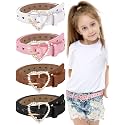 Newcotte 4 Pcs Girls Kids Belt