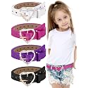 Newcotte 4 Pcs Girls Kids Belt