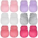 Newcotte 6 Pairs Newborn Baby Mittens No Scratch Baby Gloves