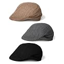 Newcotte Newsboy Cap for Men Paper Boy Hat