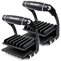 Newdeli Plywood Carrier 2 Pack Professional Panel Carrier Drywall Carrying Tool Plywood Lifting Tool for Wood, Synthetic Cement Board, Sheet Board, Padded, Drywall - Clamping Thickness up to 1 inch