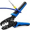 Newdeli Weather Pack Crimper AWG24-14 Open Barrel Crimping Tool Waterproof Sealed Connectors Crimping Tool for Delphi APTIV Packard Weather Pack Terminals or Metri-Pack 150, 280 Connectors