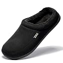 NewDenBer Men39s Warm Memory Foam Suede Plush