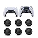 NEWDERY Joystick Replacement Grip Caps for PS5/PS4 Controller