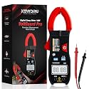 NEWDRU VoltGuard Pro Digital Clamp Meter | 6000 Counts Multimeter with Non-Contact Testing | Measures AC/DC Voltage, Current, Resistance, Capacitance & Frequency | High Accuracy & Multi-Use